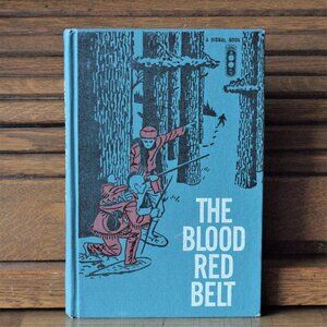 Vintage Book The Blood Red Belt by Robert Oberreich Doubleday Signal Book 1st Ed